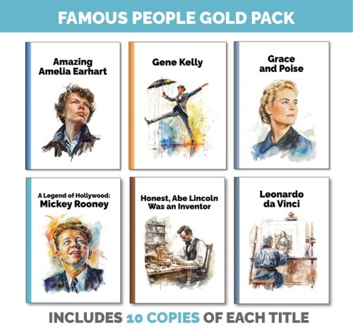Reading Roundtable® books - Famous People Gold Pack