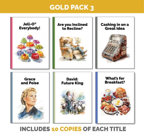 Reading Roundtable® books - Gold Pack 3