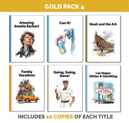 Reading Roundtable® books - Gold Pack 4