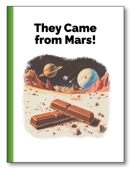 Reading Roundtable® books for people with dementia - They Came from Mars